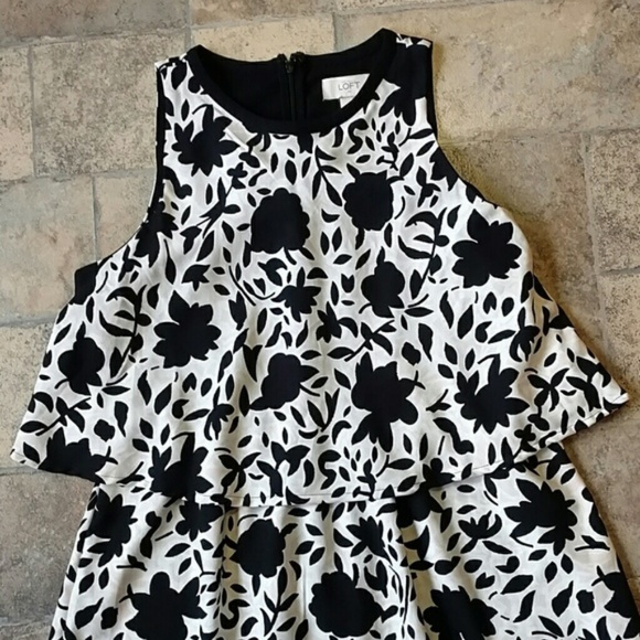 LOFT floral pattern dress - Picture 2 of 6